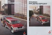 Catálogo e Folheto - Mitsubishi Pajero Sport - original