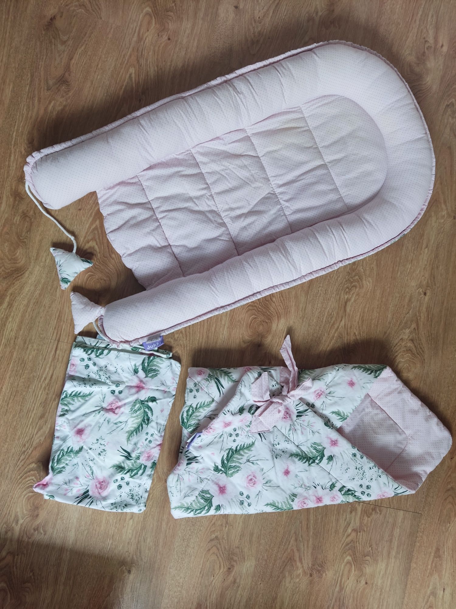 Kokon Jukki, In Garden Pink, otulacz, poszewka gratis
