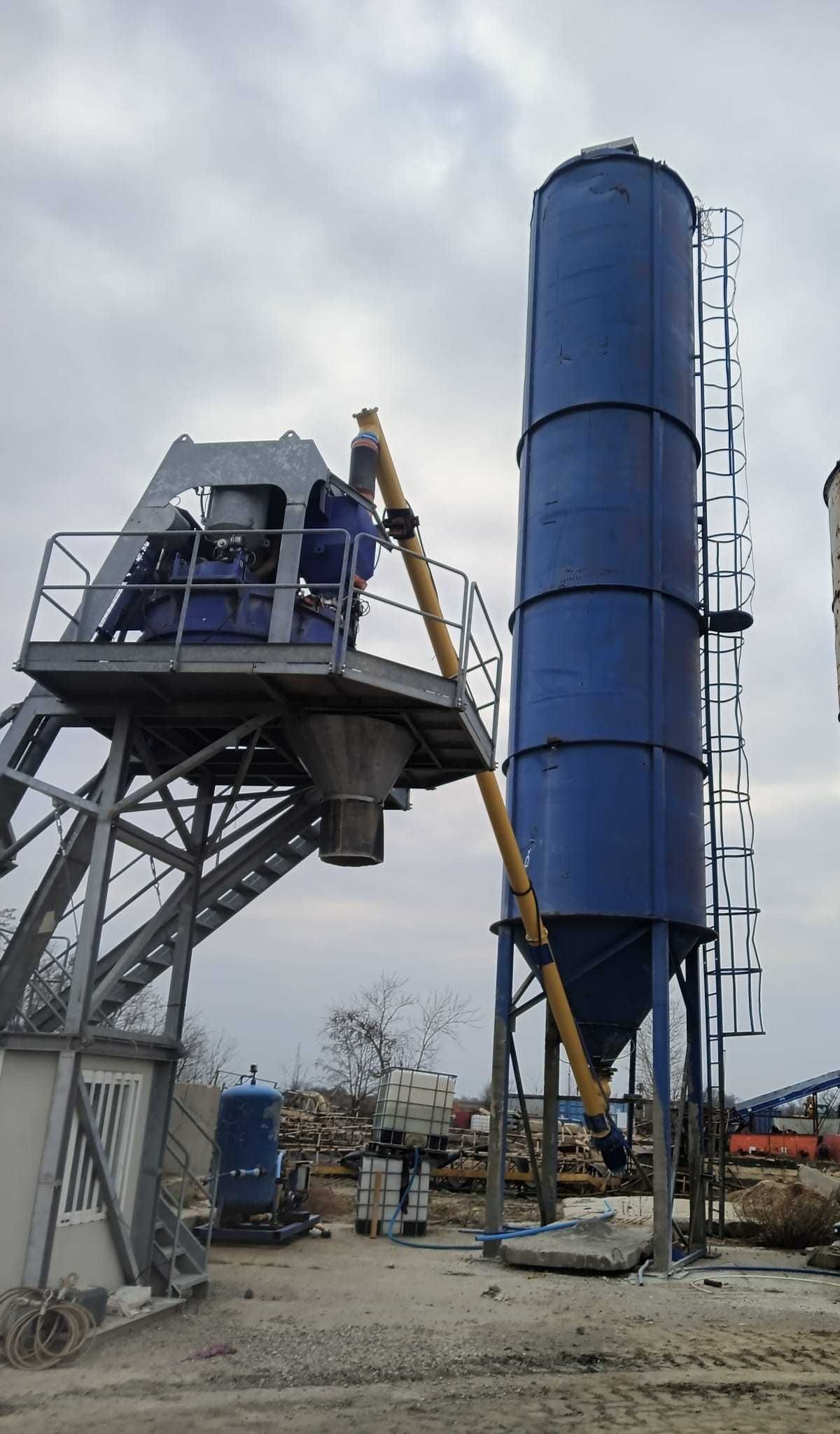 Silos do cementu, kruszywa