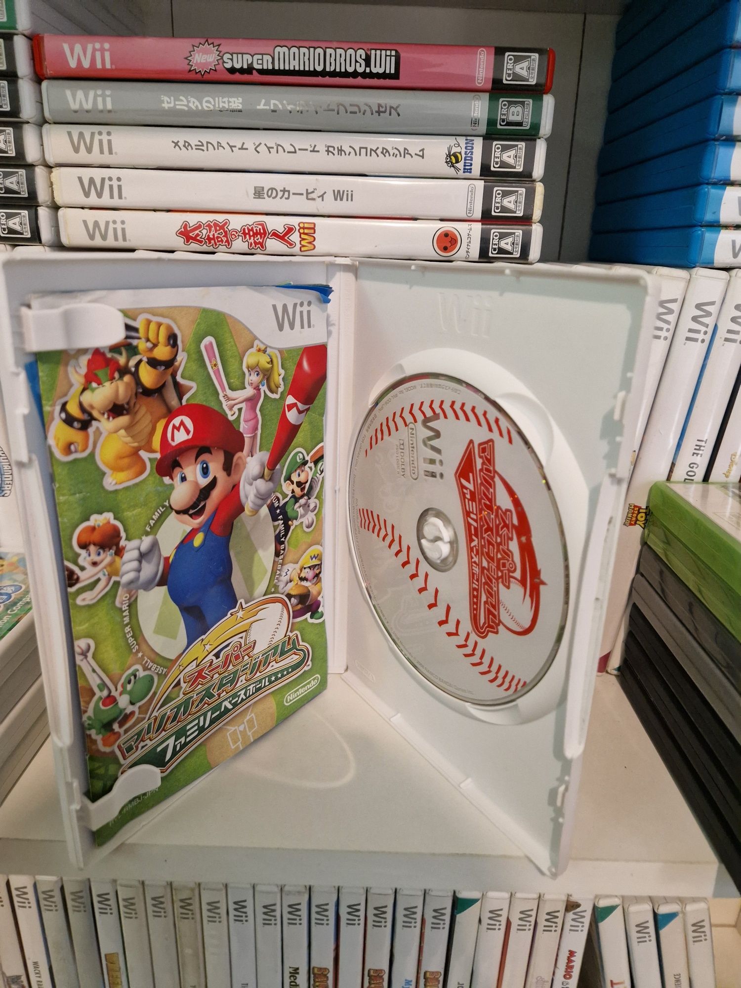 Super Mario stadium baseball nintendo wii jp