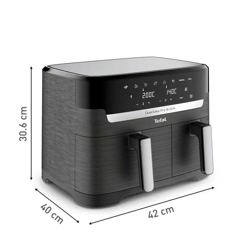 Аерогриль Tefal - Dual Easy Fry & Grill 8,3 L Heißluftfritteuse