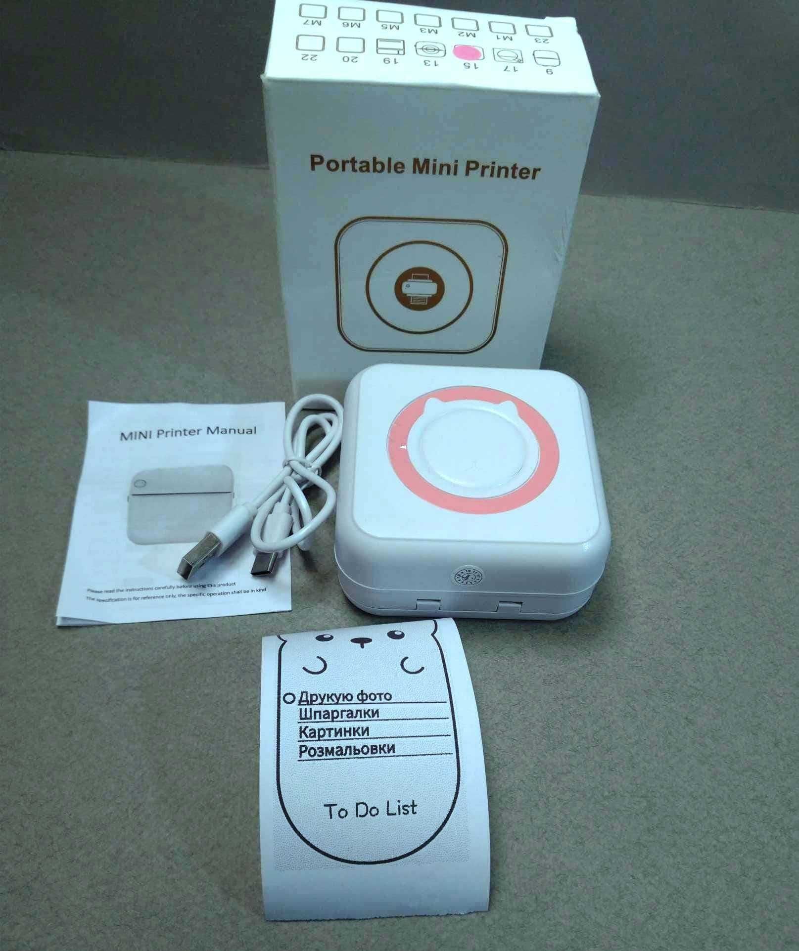 Термопринтер Mini Printer C15