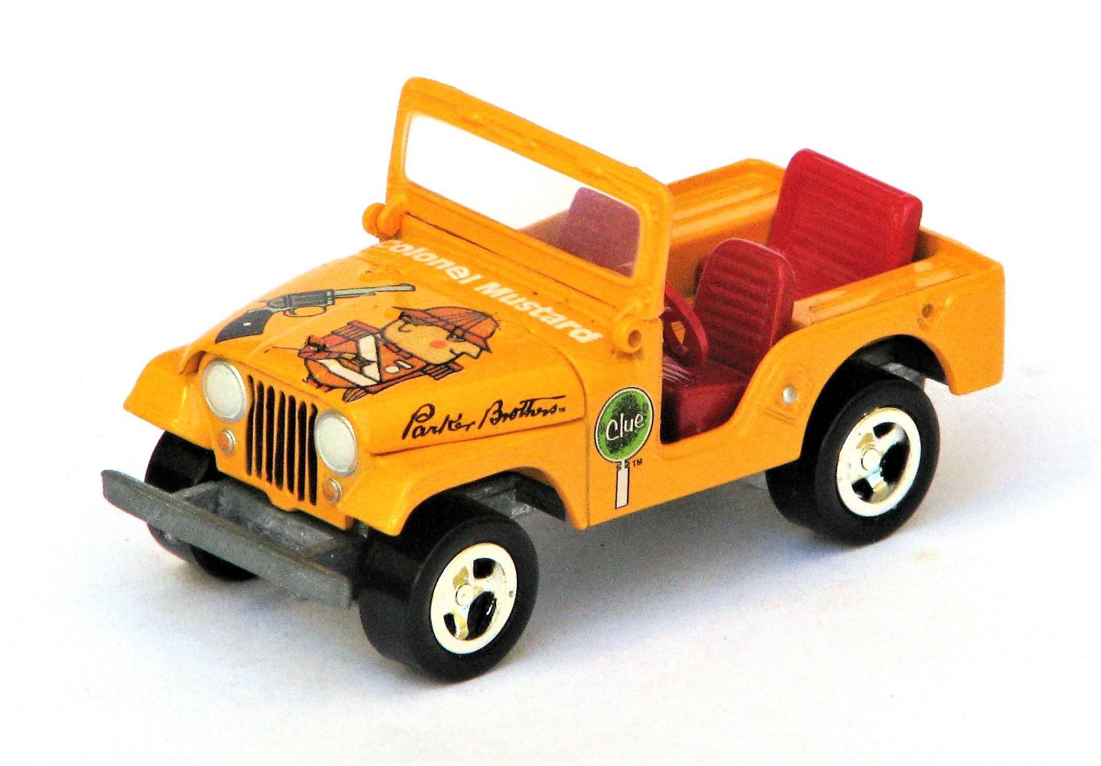 Jeep Willys CJ5 Johnny Lightning 1/64 Coronel Mustarda