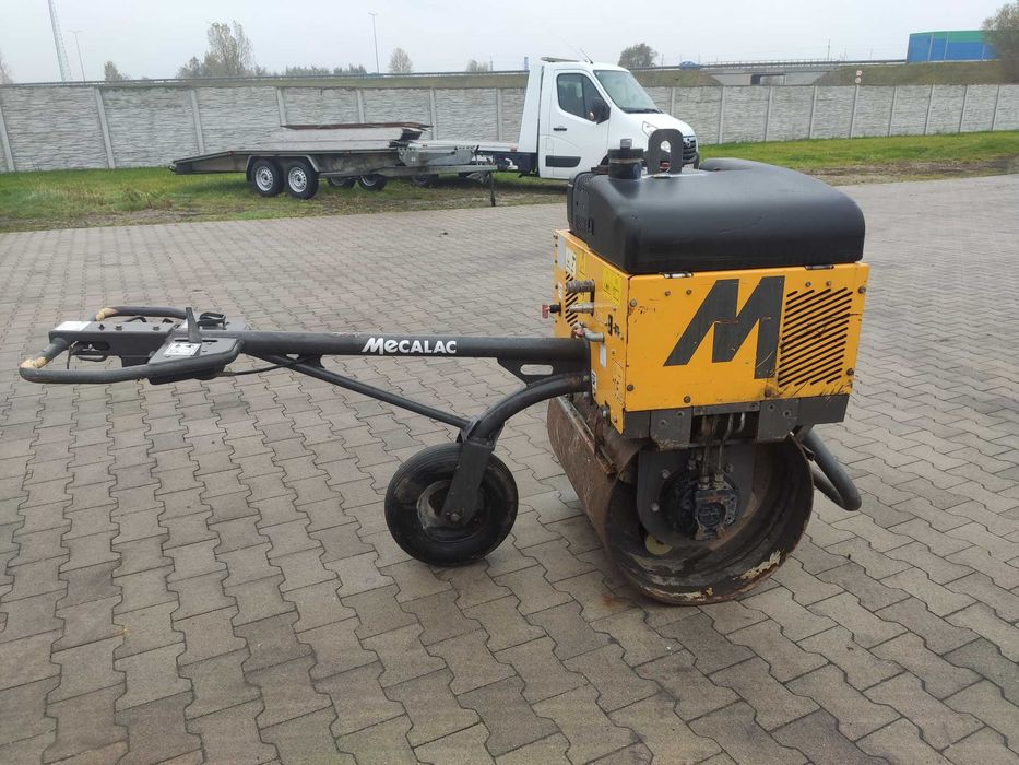 Walec Drogowy Wynajem Bomag BW120AD Zagęszczarka Rębaki Konin Koło