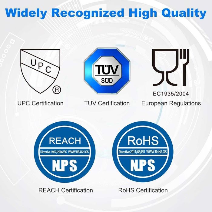 Nowe filtry do wody/ filtr/ 5 szt/ JFC001-A/ GOLDEN ICEPURE !7412-A!