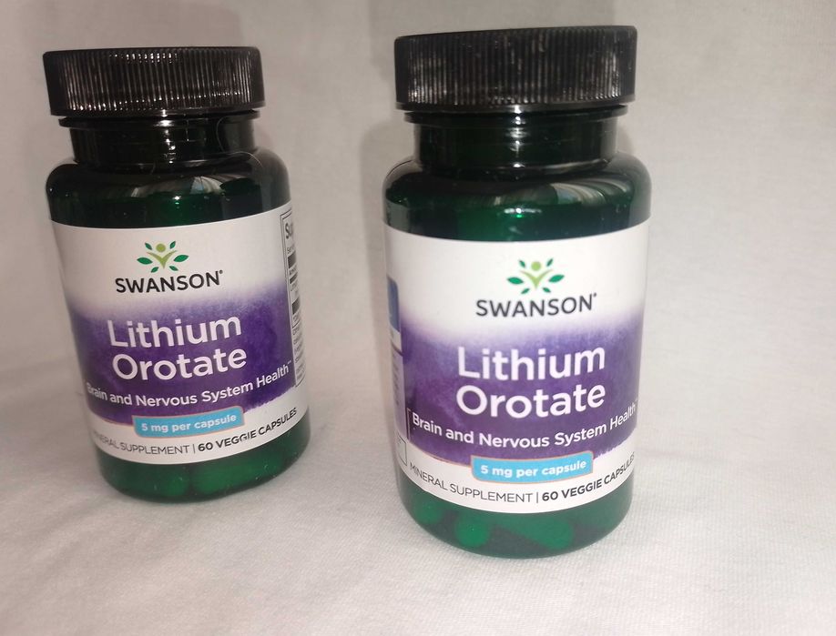 Swanson Orotan Litu 5 mg – Lithium Orotate duża dawka