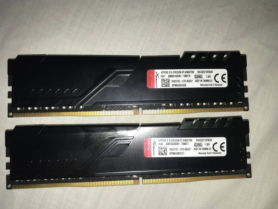 Оперативна пам'ять Hyper fury 8GB DDR4 3200.