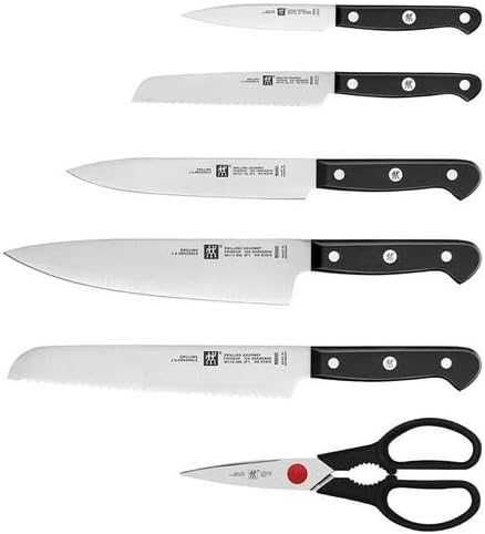 Набір ножів Zwilling (7 шт) з самозаточувальним блоком