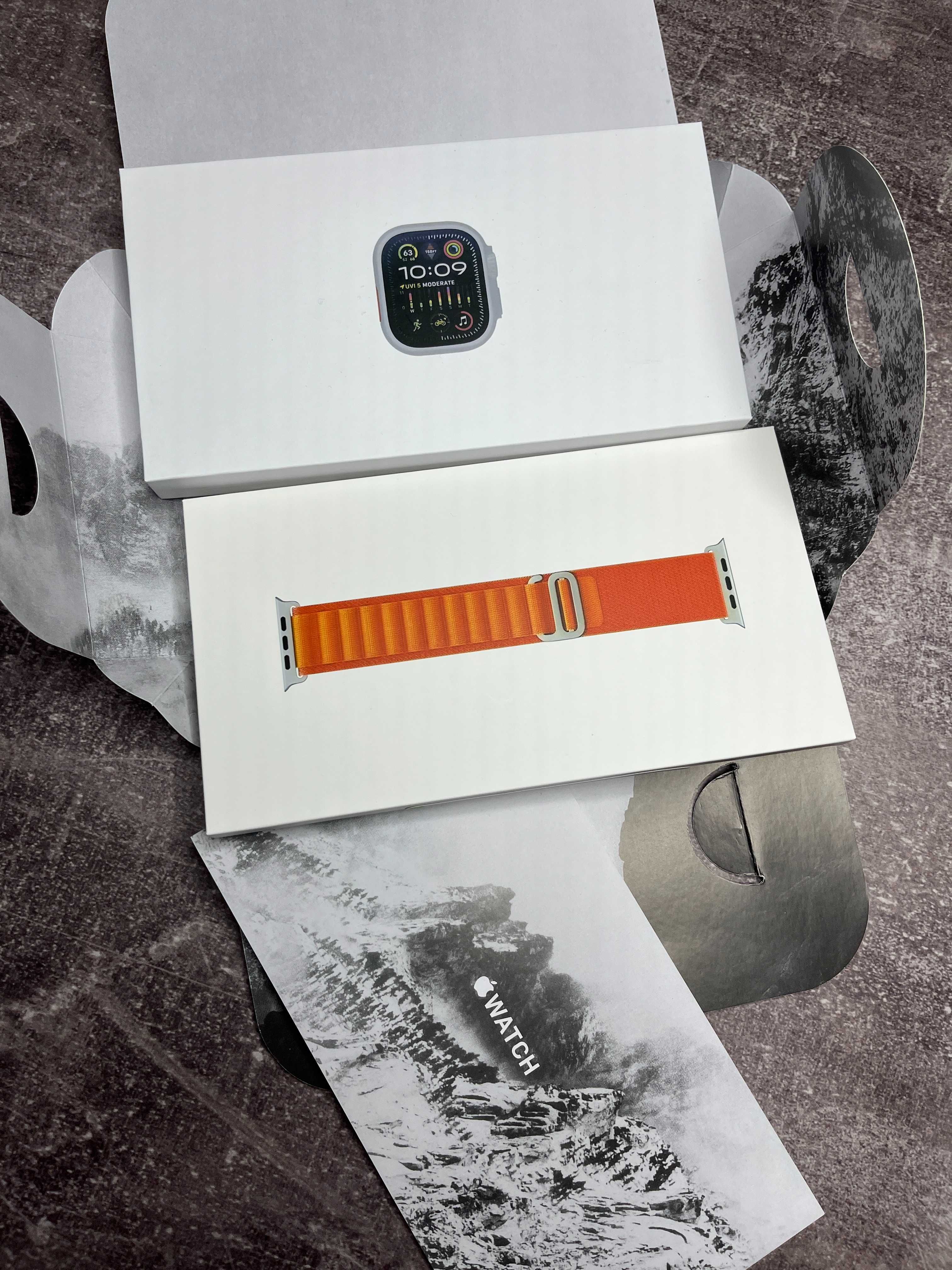Apple Watch s9 Ultra 2 49mm Titanium Smart Watch Смарт часы Гарантия