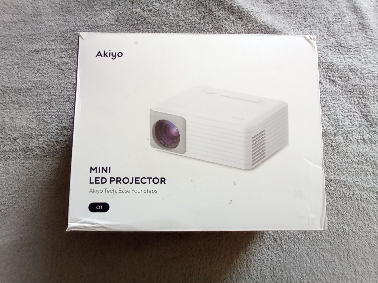 Projektor Akiyo Mini Led O1-jak nowy
