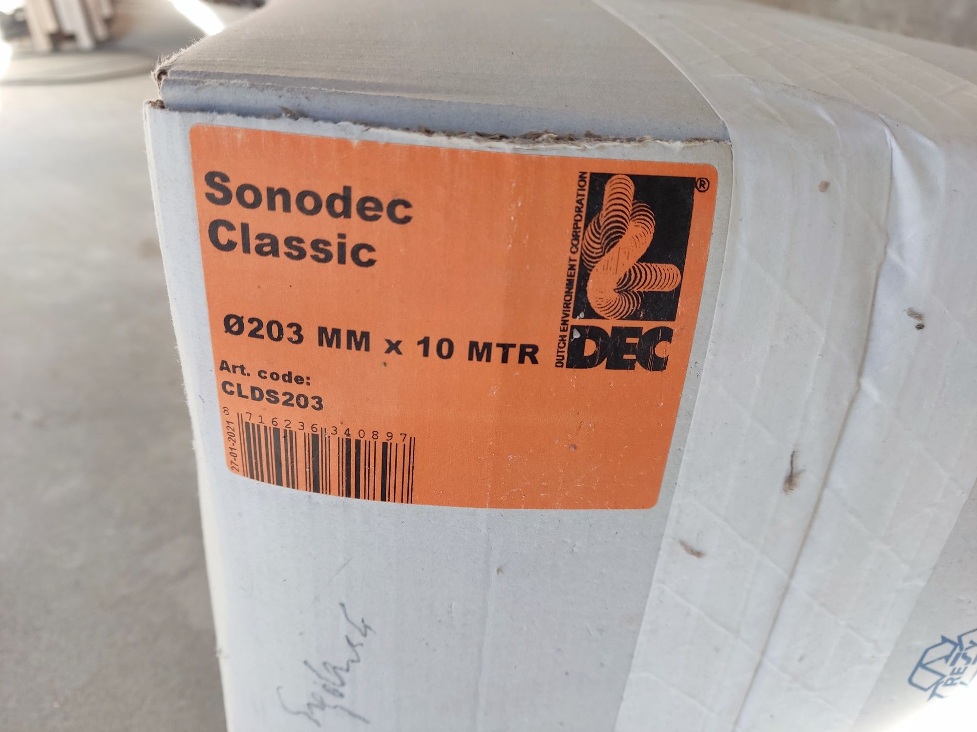 Sonodeck classic, rura elastyczna