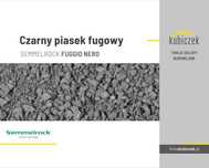 Piasek fugowy czarny SEMMELROCK FUGGIO nero 25kg