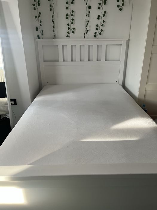 Rama łózka IKEA hemnes 120x200 + dno łóżka