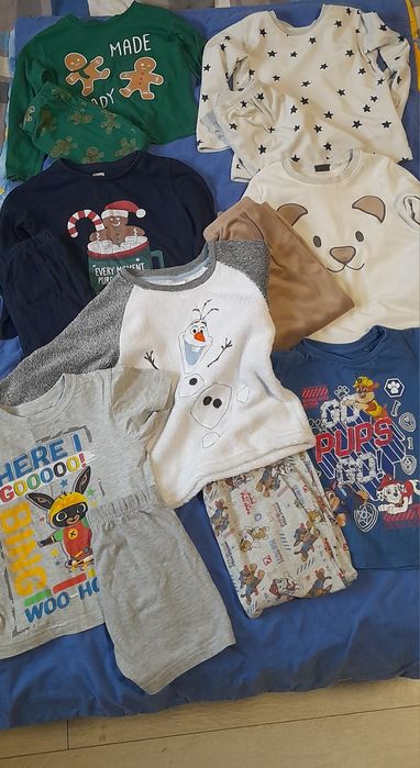 Piżamki chłopięce rozm 104