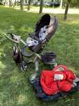 Sprzedam wózek Stokke V3  2w1 (tekstylia letnie i zimowe)