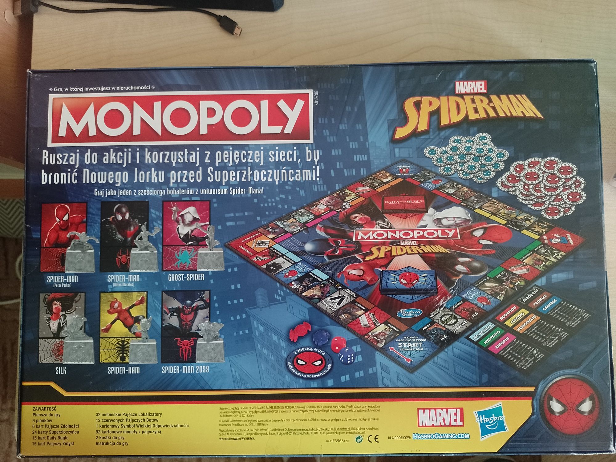 gra monopoli spiderman