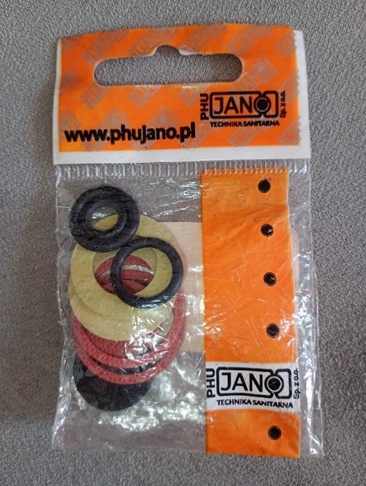 uszczelka uszczelki gumowe do baterii 1/2" komplet nowe JANO