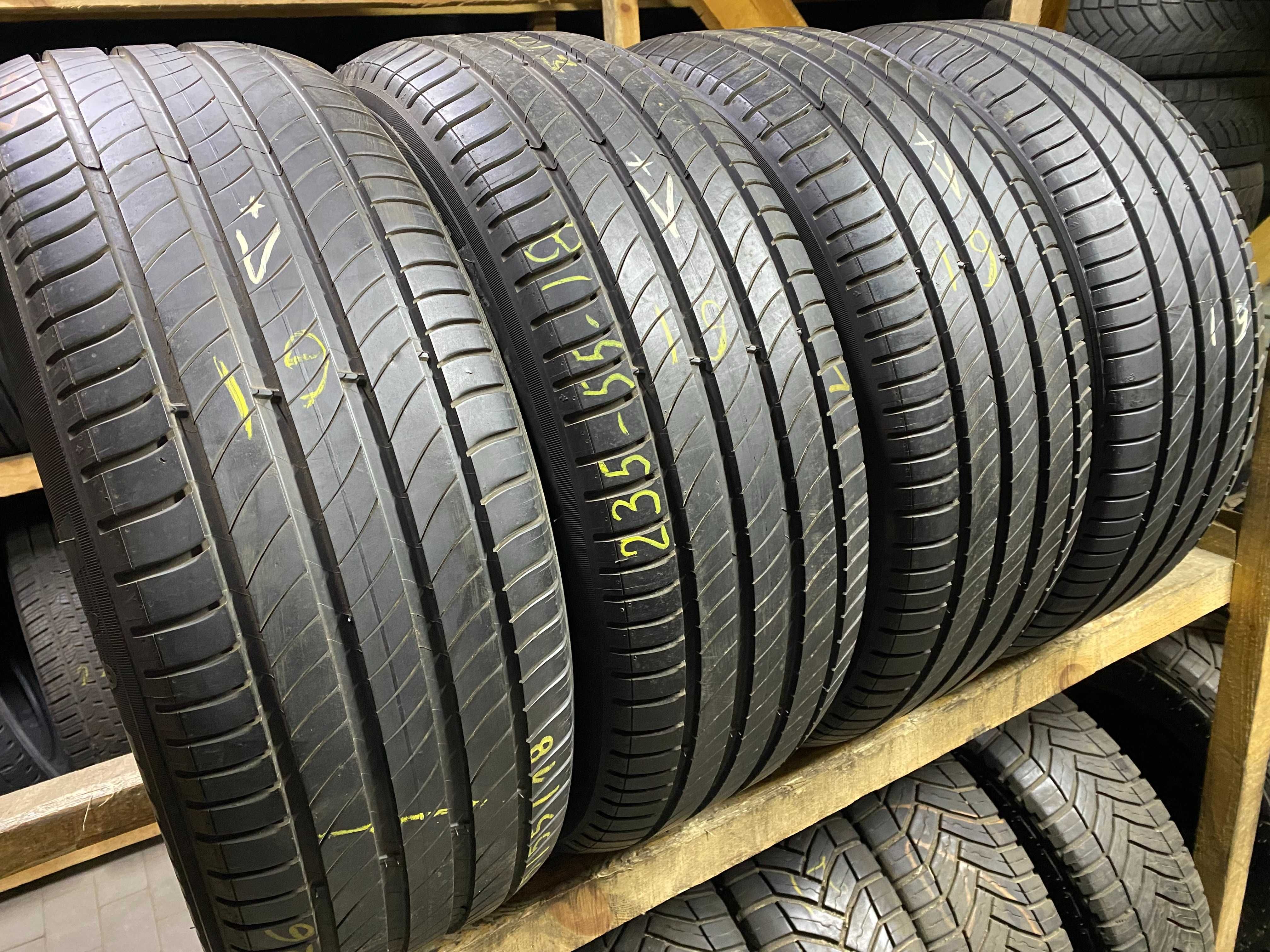 Літні Шини 235/55R18 Michelin Primacy4 2019рік 7мм 4шт