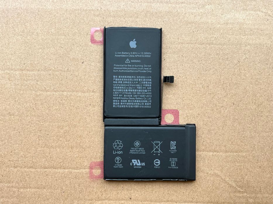 Батарея iPhone Xs Max Новый аккумулятор 100% емкость АКБ