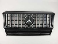 Решетка радиатора mercedes G W463 1990-2018год.GT стиль(Chome Black)