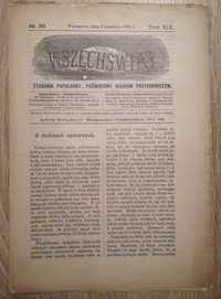 Wszechświat tygodnik przyrodniczy 1900r