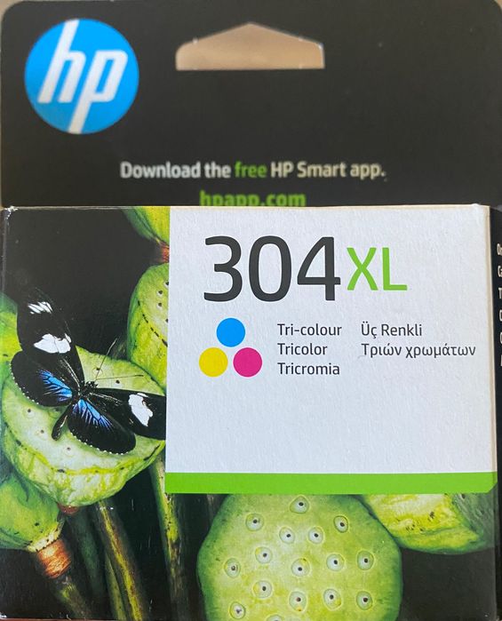 Tinteiros HP 304 XL Tri-Colour e Preto originais