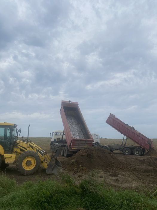 Usługi koparką, minikoparką, ładowarką, wywrotkami, wyburzenia, wykopy