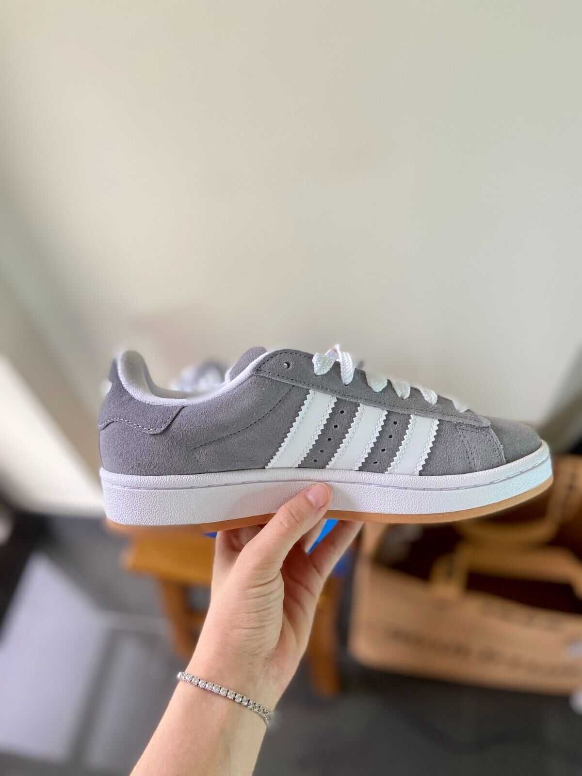 Adidas Originals Campus 00s Gris Goma Blanco38