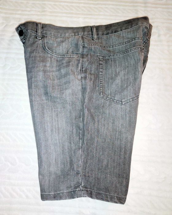 DENIM CO spodenki Jeans męskie szare jak NOWE roz ok XL W 36