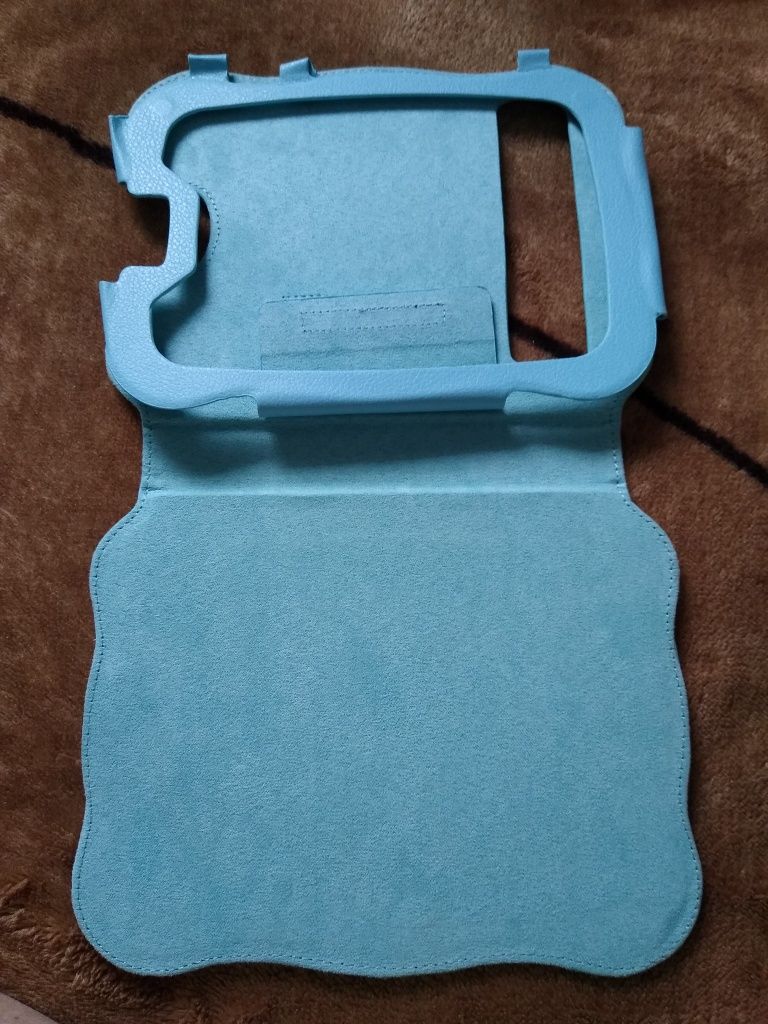 Etui na tablet błękitne, NOWE