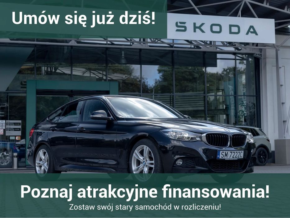 BMW 3GT 320i, salon pl, 184KM, automat, pakiet M