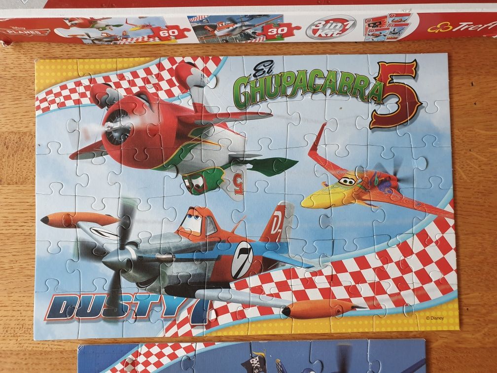 Puzzle samoloty 2w1 Planes puzle Disney