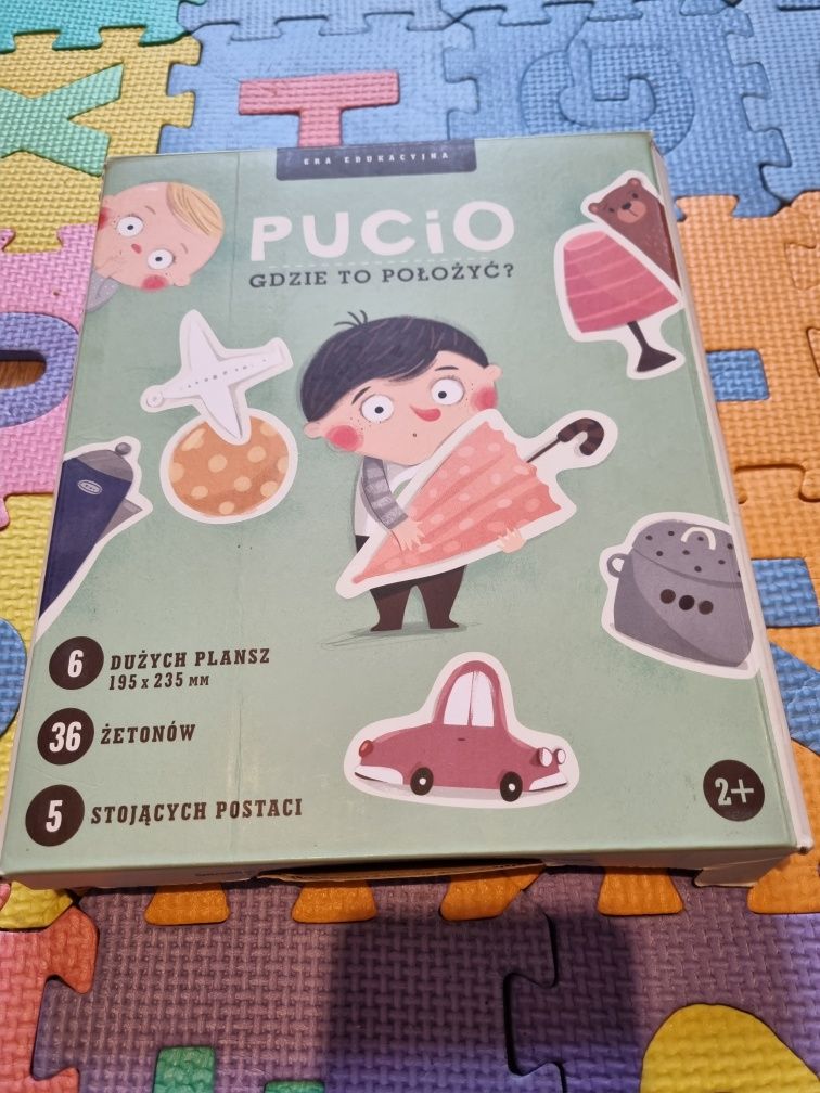 Pucio - Gdzie to położyć, gra edukacyjna