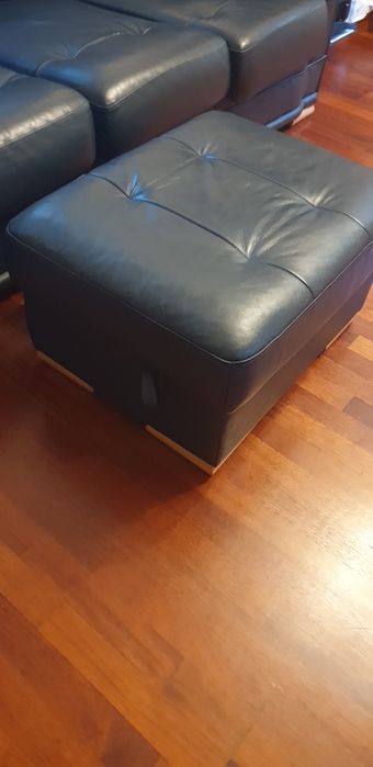 Elegancki wypoczynek ze skóry