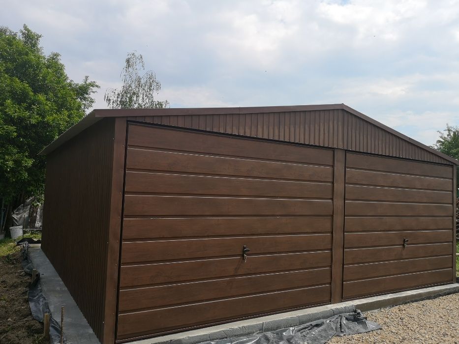 Garaże blaszane,6x5 + OKUCIA każdy wymiar PRODUCENT niskie ceny RATY