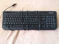 Microsoft wired keyboard 600 black USB Клавиатура