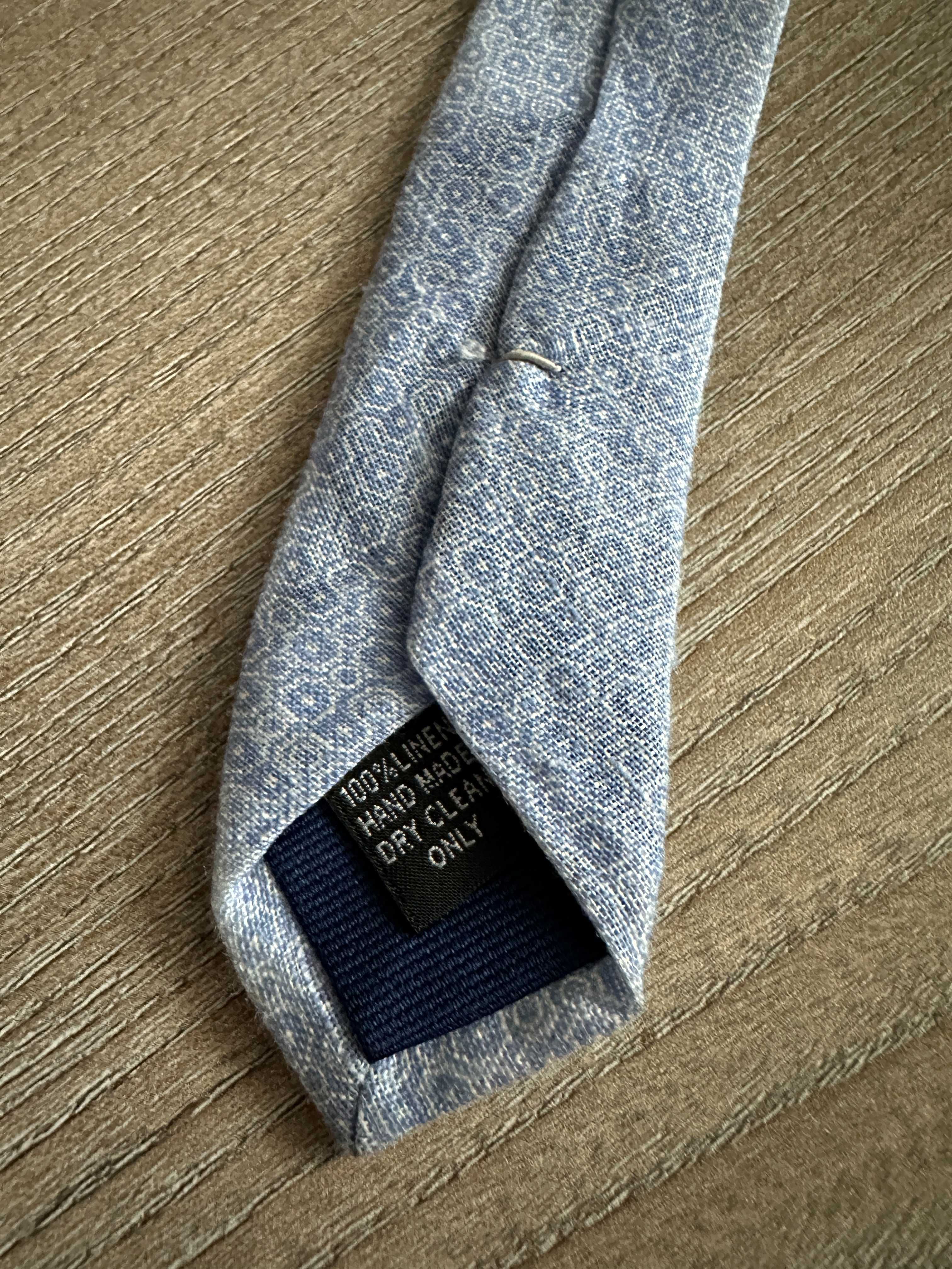 Краватка / галстук Cacharel (Італія, льон)