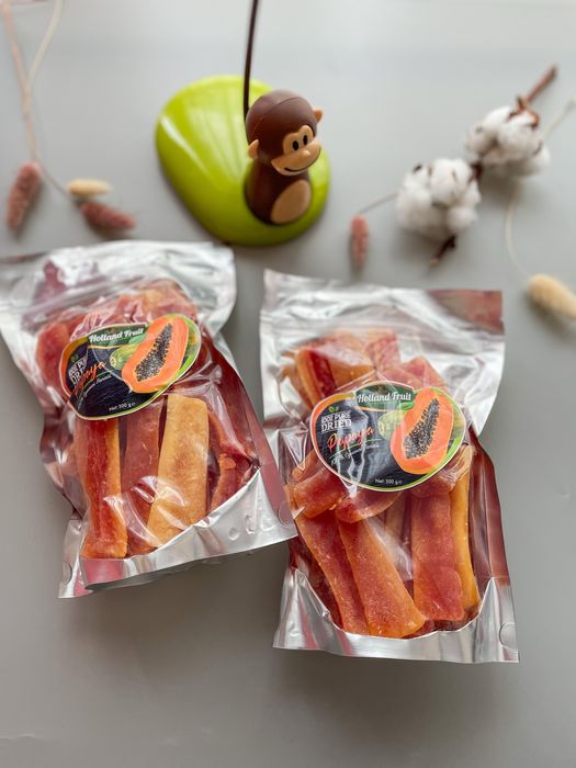 Папая сушена без цукру 500 г. Екзотичні фрукти, сухофрукти фасовані