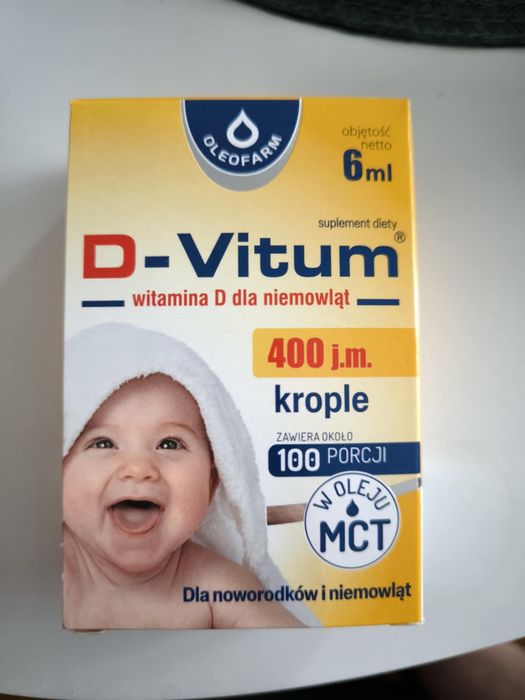D-vitum 400 witamina D dla niemowląt