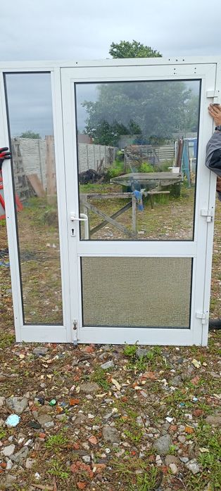 Drzwi aluminiowe używane z Niemiec super stan dostawa gratis cały Kraj