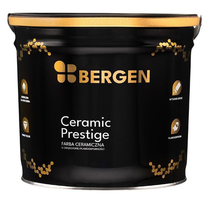 Bergen Farba do ścian Ceramiczna  Świeża Szałwia 2,5l