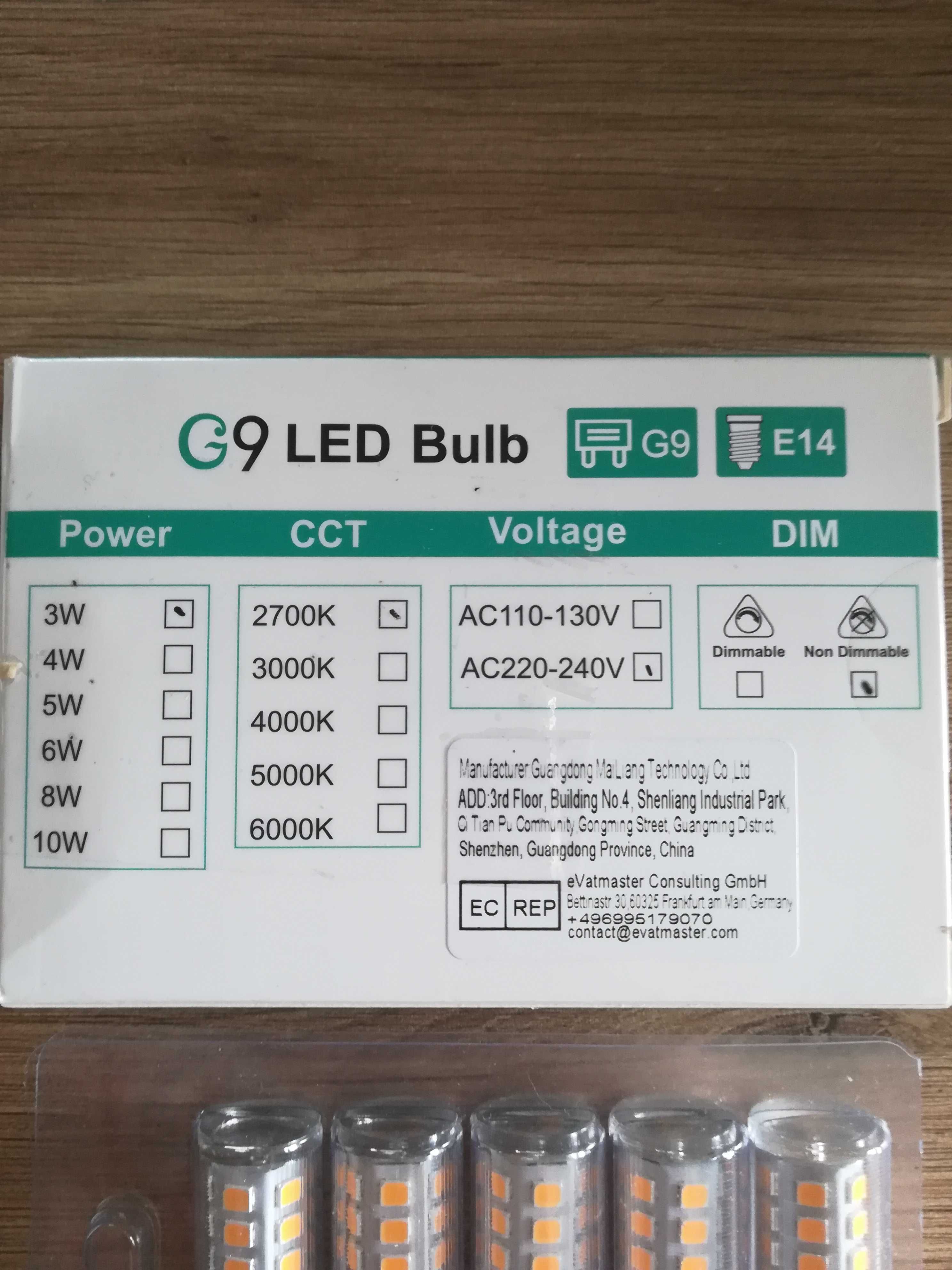 Żarówka LED E14 3W 5szt