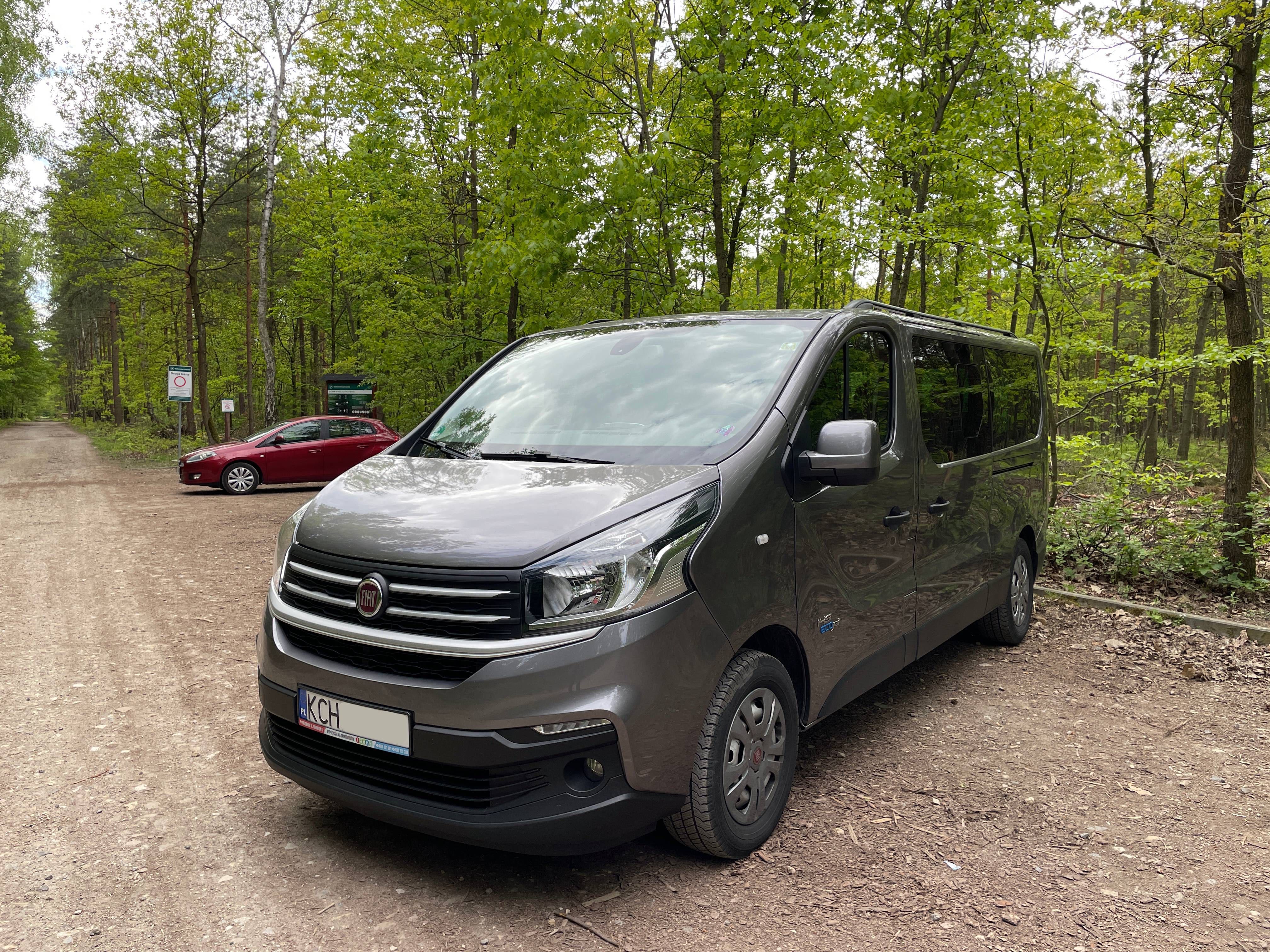 Wynajem busa 9-osobowego Fiat Talento – wakacje 2025 wolne terminy!