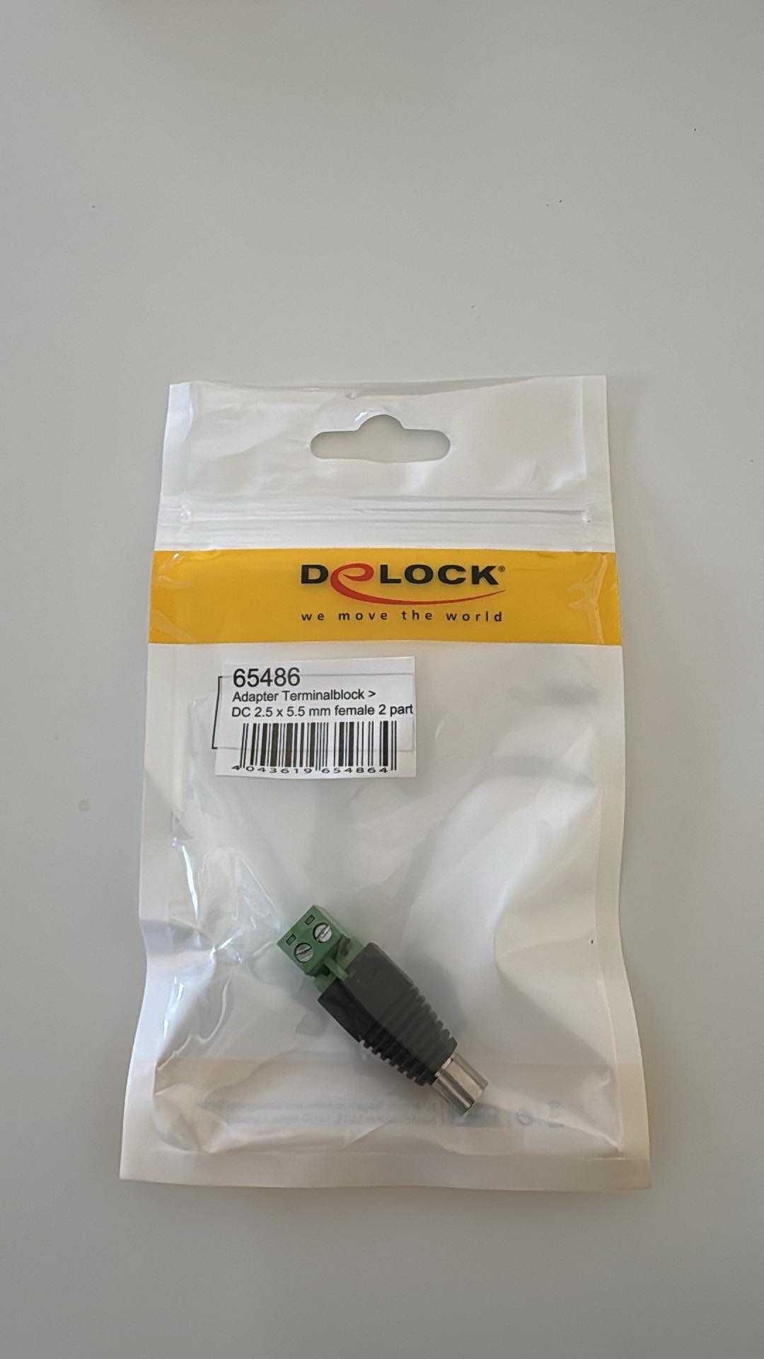 Adapter AV delock terminal block