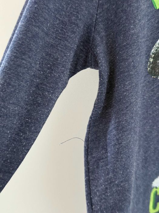 Piżama dla chłopca góra od piżamy granatowa dinozaur 98/104 Primark