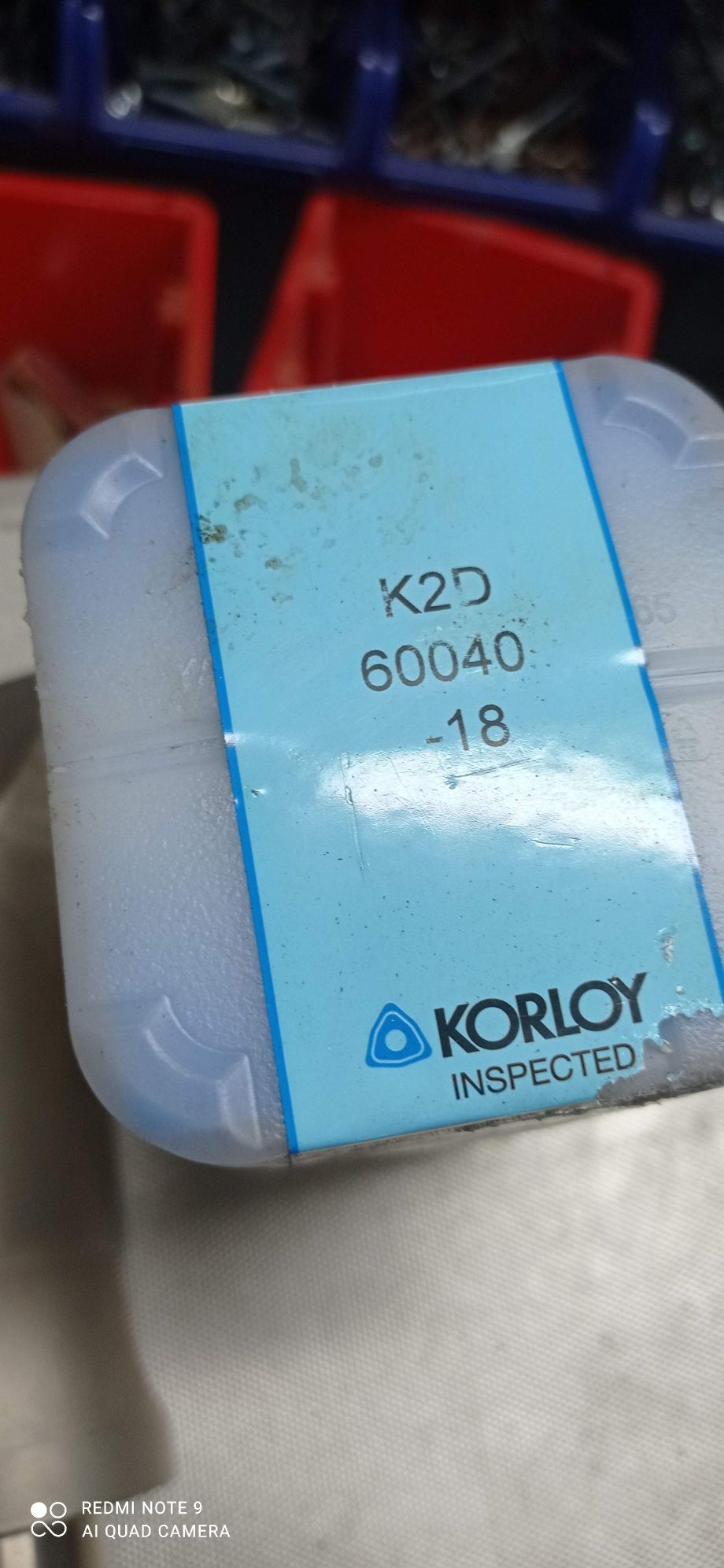 Wiertło płytkowe składane korloy fi 60 2D iscar fanar