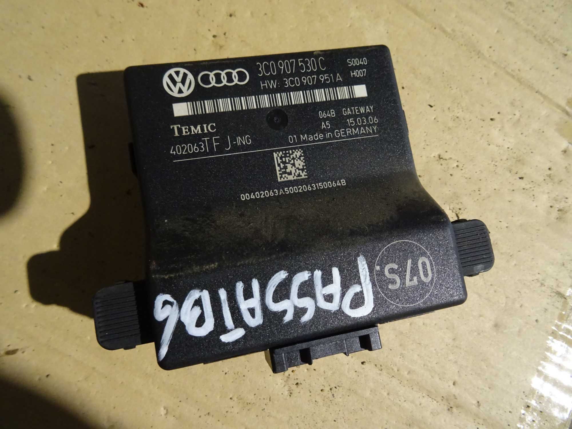 Moduł Sterownik Gateway Vw Passat B6 2006 1.6 FSI
