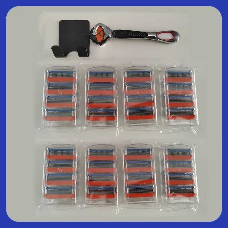 Кассеты ЕС, 8шт для Gillette FUSION5, 8шт. Кассеты для бритья. Фьюжн5.