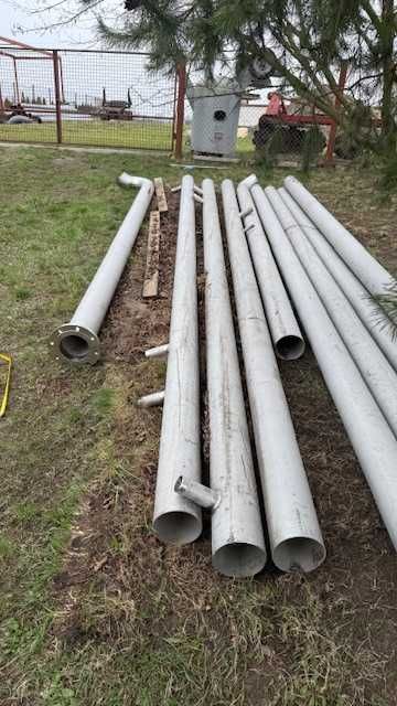 Rury stalowe DN150 bezszwowe stal 316L