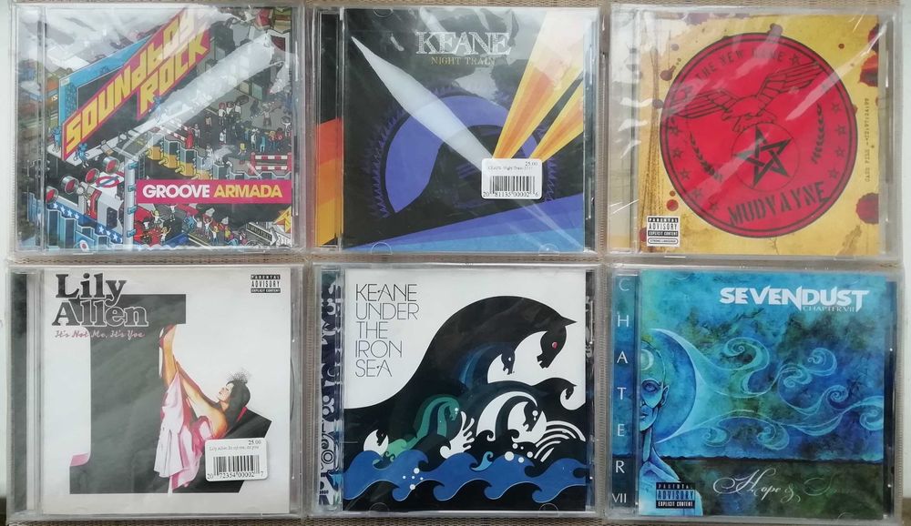 CD Drone, Eisbrecher, Warlock , Deicide, Mudvayne.